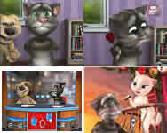 Talking Tom Cat játék Ben Santa Ginger Angela